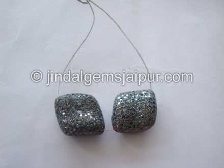 Diamond Studded Silver Tumble Blue